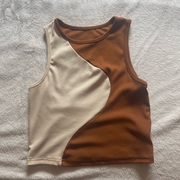 Half and half SHEIN Top - Picture 1 of 3